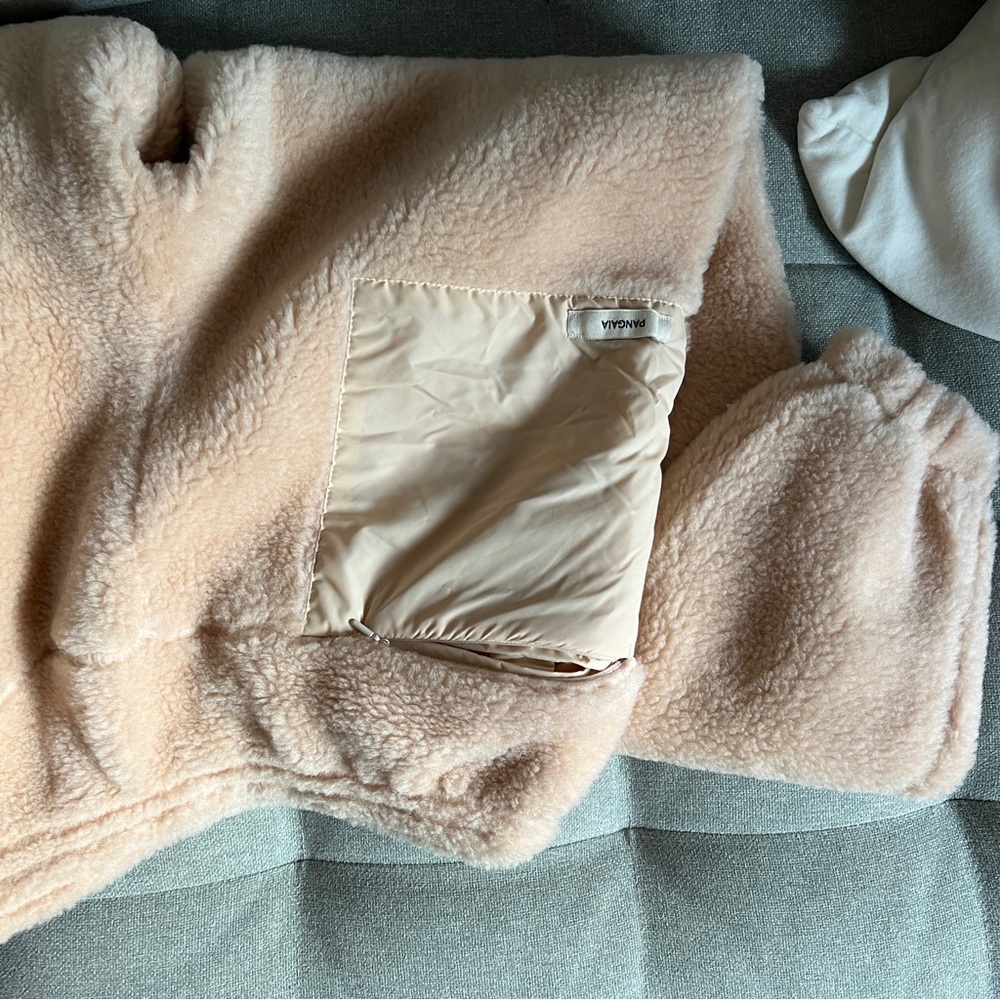 Pangaia recycled wool fleece pants - Picture 4 of 5